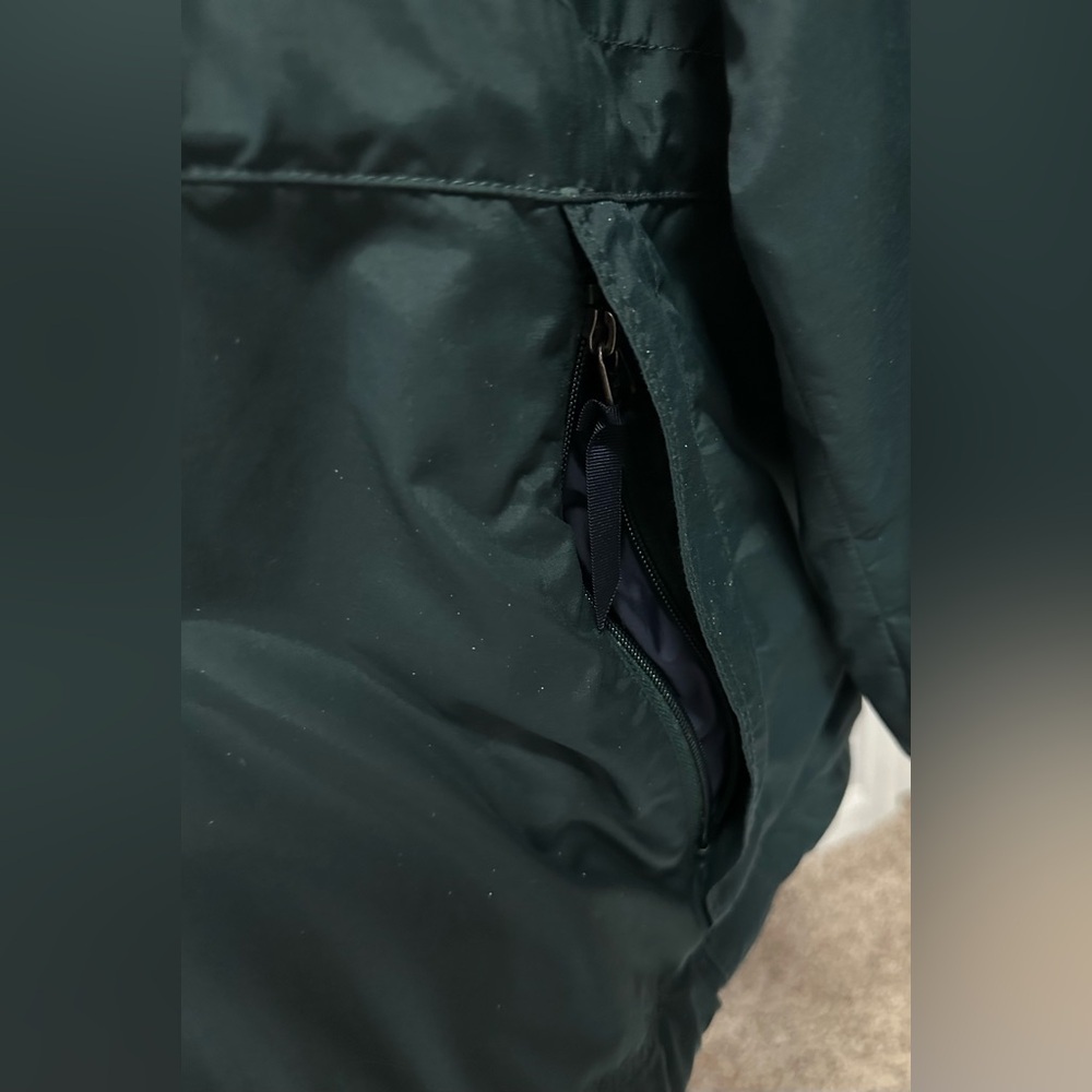 🧥 Vintage Patagonia Long Sleeve Hooded Rain Coat - Men's Size Large, Black 🌧️ - Picture 8 of 13